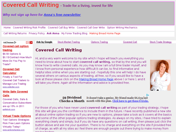 www.covered-call-writing.com