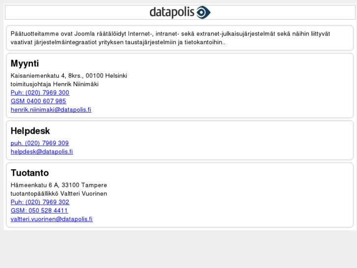 www.datapolis.mobi