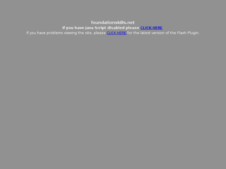 www.foundationskills.net