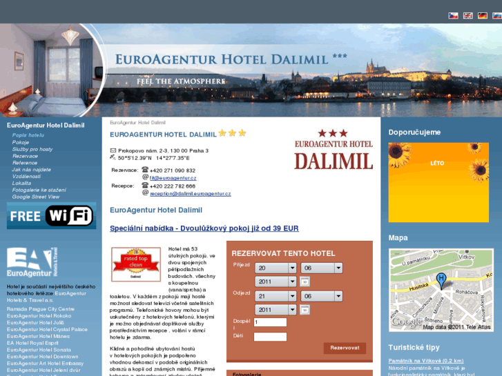 www.hotel-dalimil.info