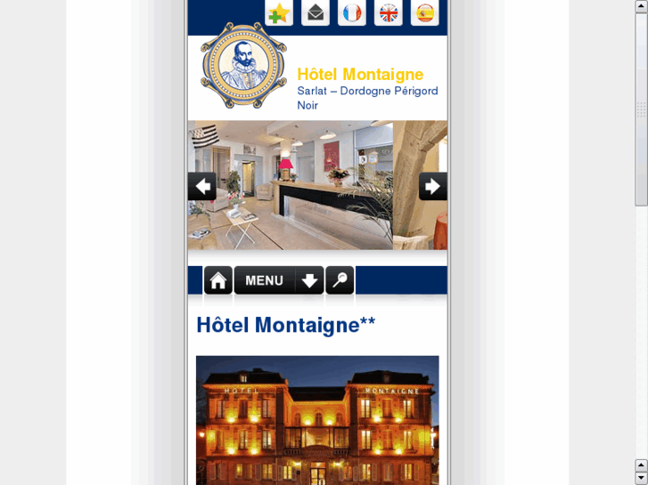 www.hotelmontaigne.mobi