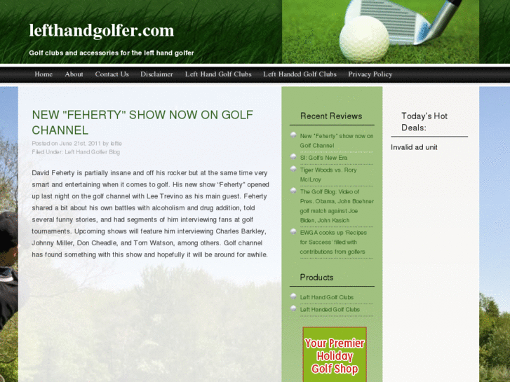 www.lefthandgolfer.com