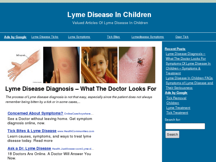 www.lymediseaseinchildren.com