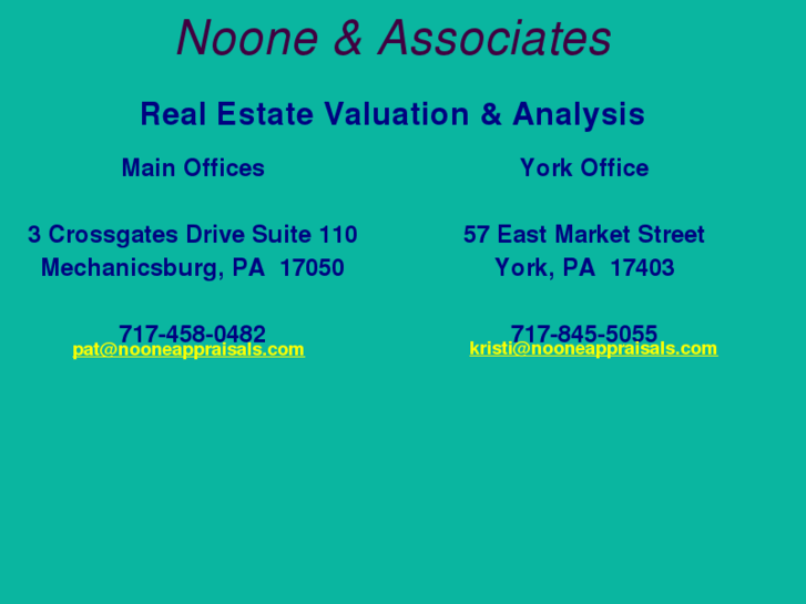 www.nooneappraisals.com