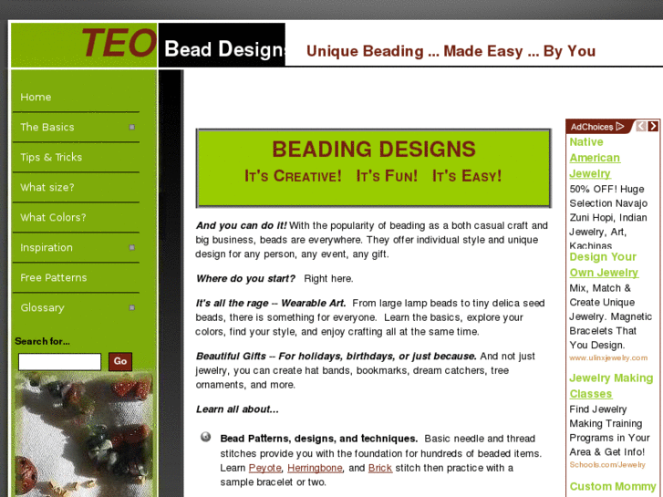 www.teobeaddesigns.com