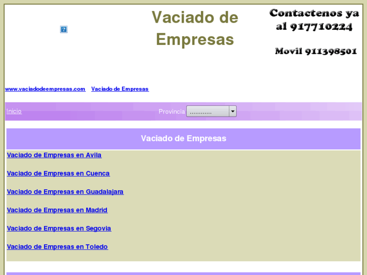 www.vaciadodeempresas.com