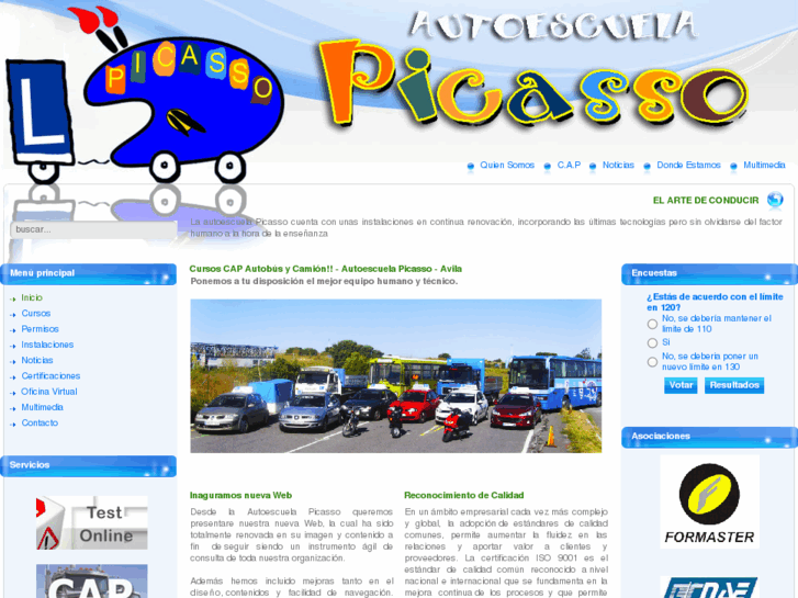 www.autoescuelapicasso.com