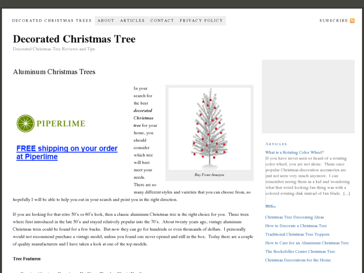 www.decoratedchristmastree.org