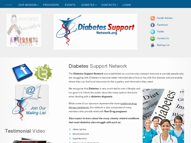 www.diabetessupportnetwork.org