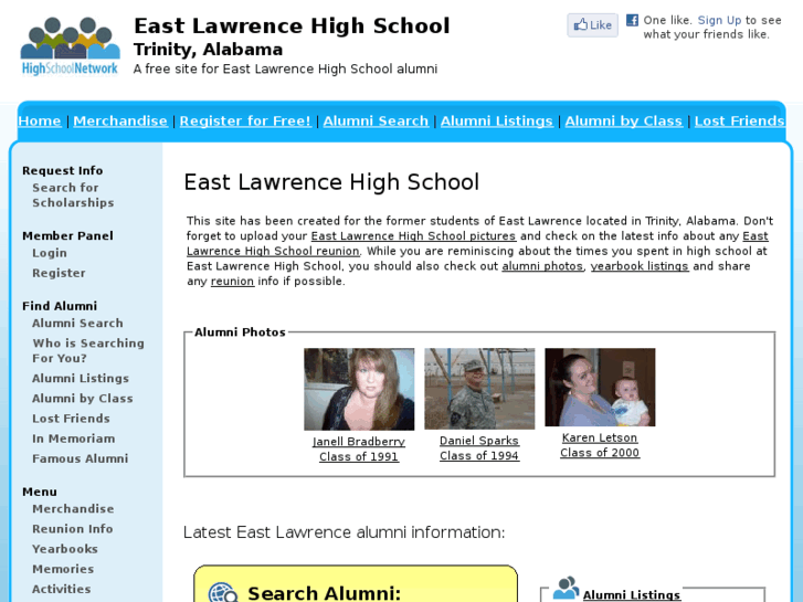 www.eastlawrencehighschool.net