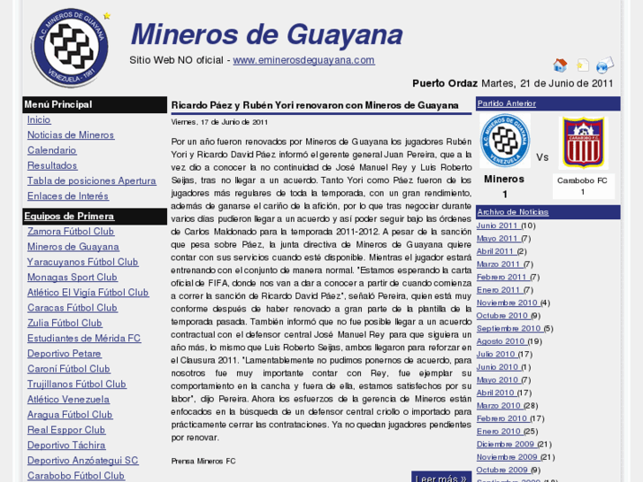 www.eminerosdeguayana.com
