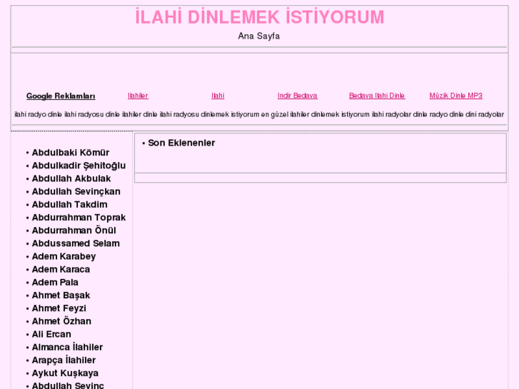 www.ilahidinlemekistiyorum.com