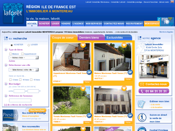 www.immobilier-montereau-laforet.fr