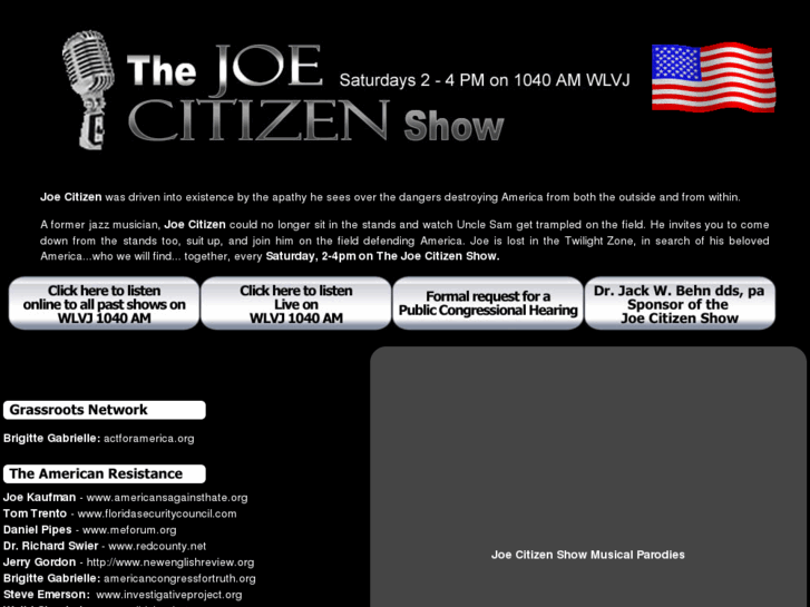 www.joecitizenshow.com