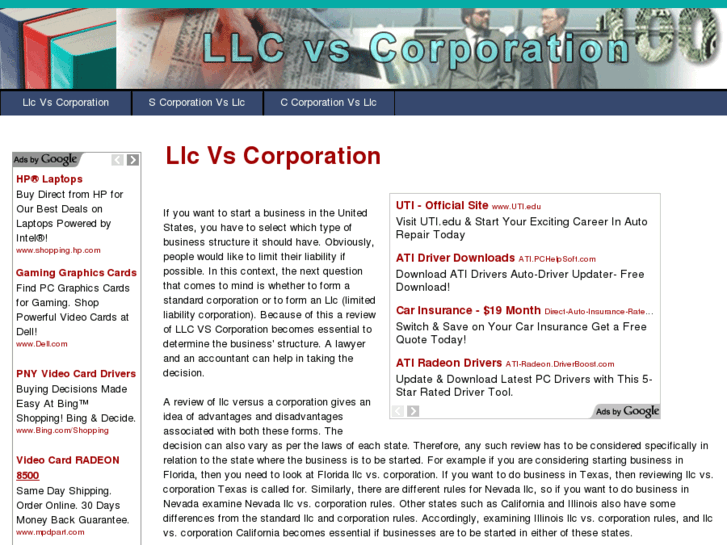 www.llcvscorporation.net