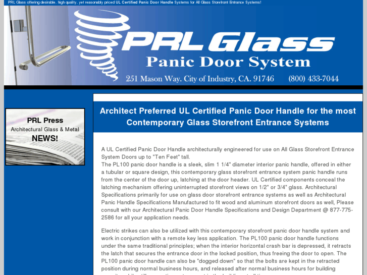 www.panicdoorhandle.com