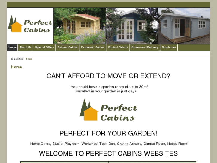 www.perfectcabins.biz