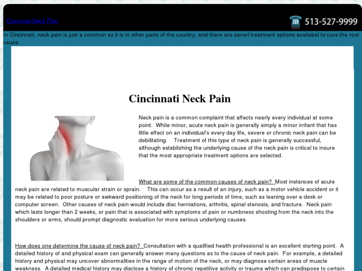 www.cincinnatineckpain.com