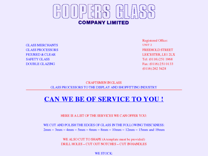 www.coopersglass.co.uk