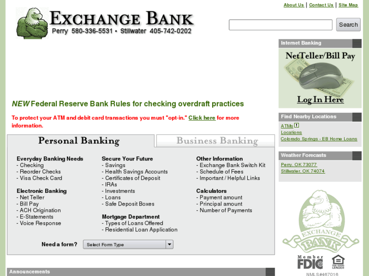 www.ebankperry.net