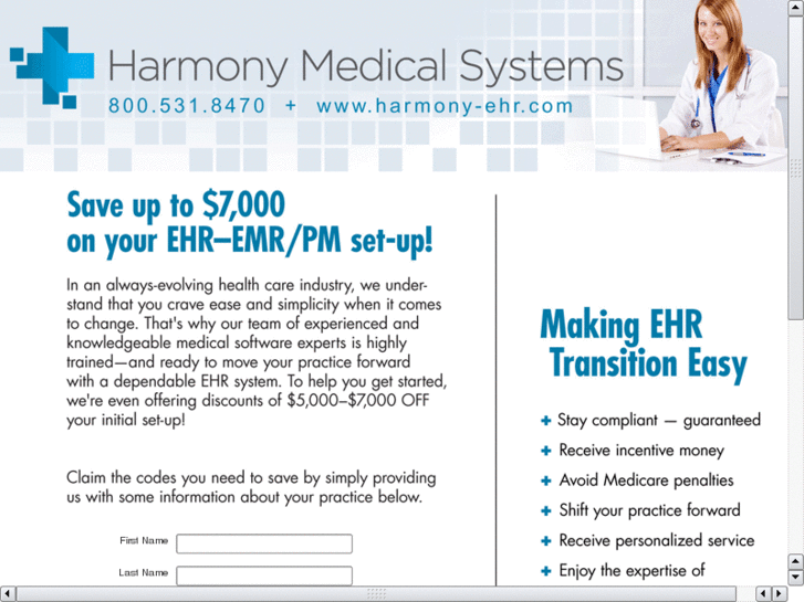 www.harmony-ehr.com