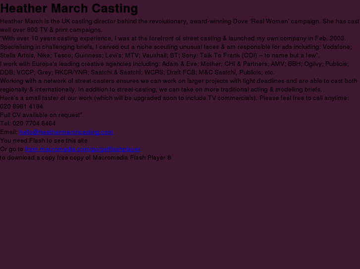www.heathermarchcasting.com