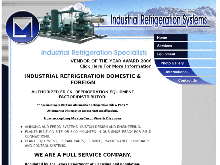 www.industrialrefrigerationsystems.com