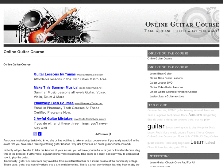 www.onlineguitarcourse.org