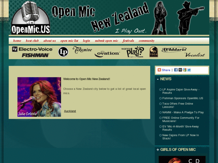 www.openmicnewzealand.com