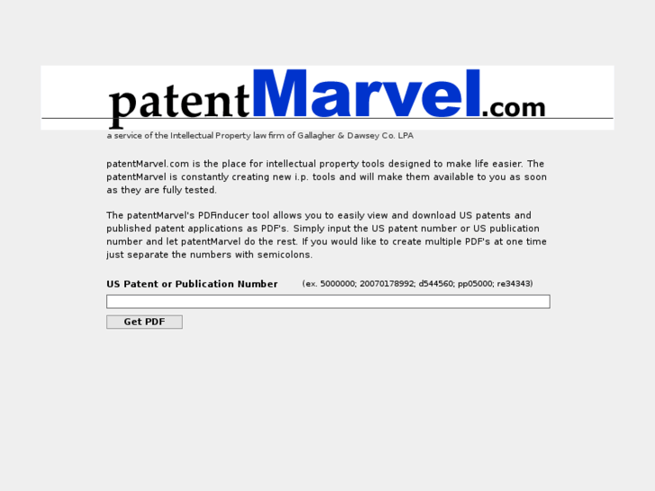 www.patentmarvel.com