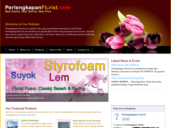 www.perlengkapanflorist.com