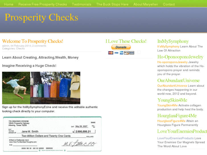 www.prosperitychecks.com