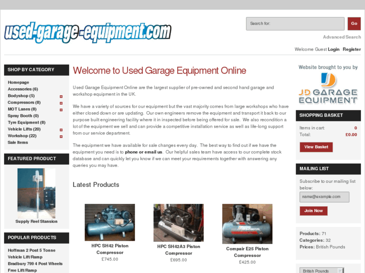 www.usedgarageequipment.net