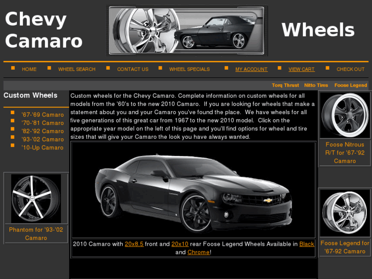 www.chevycamarowheels.com