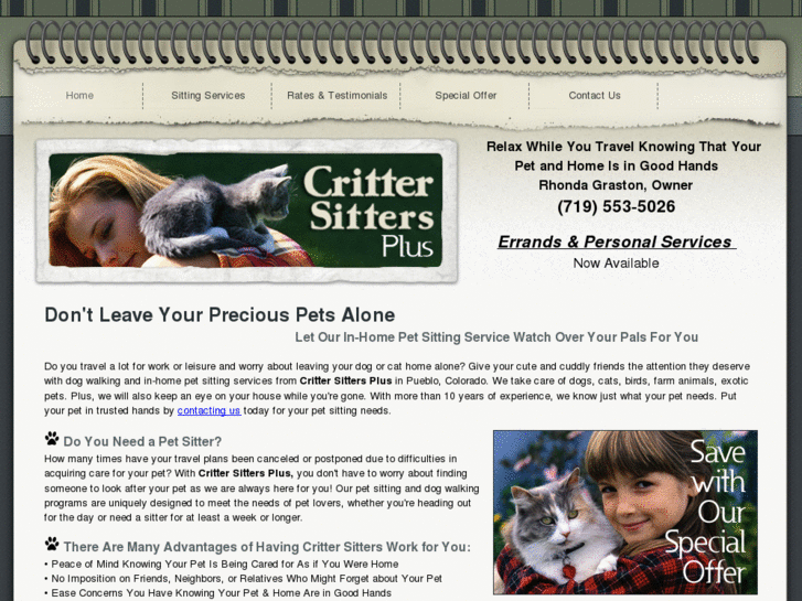 www.crittersittersplus.net