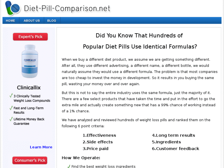 www.diet-pill-comparison.net