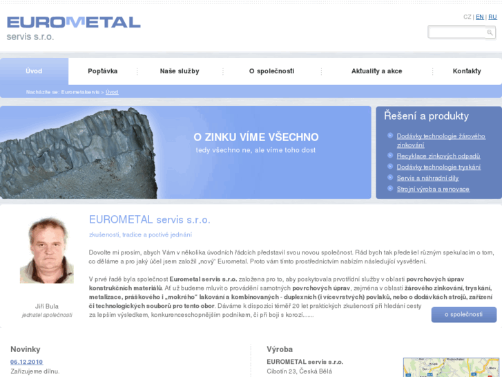 www.eurometalservis.cz