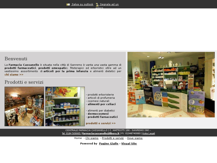 www.farmaciacentralecassanello.com