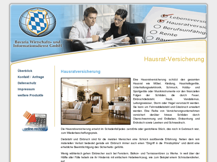 www.hausrat-versicherung.com