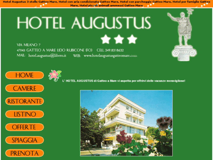 www.hotelaugustusgatteomare.com