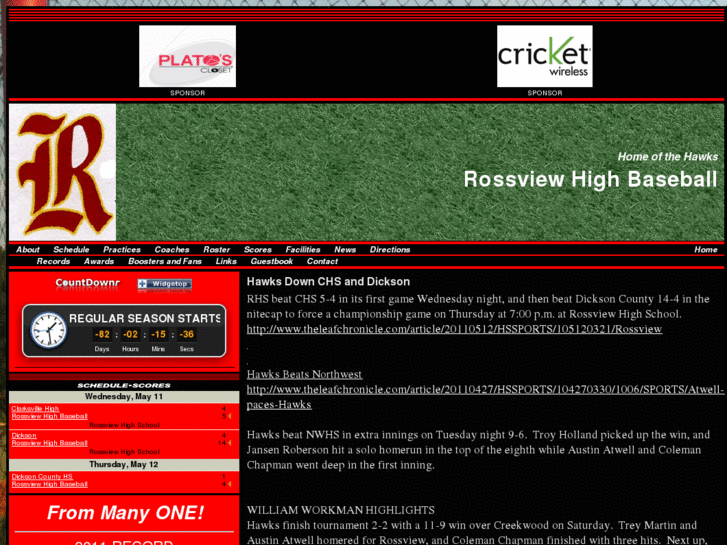 www.rossviewbaseball.net