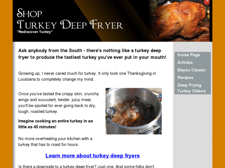 www.shopturkeydeepfryer.com