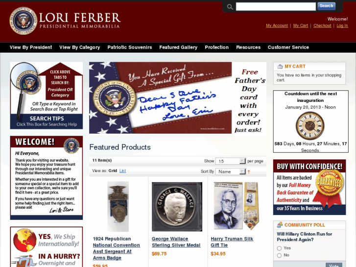 www.whitehousesouvenirs.com