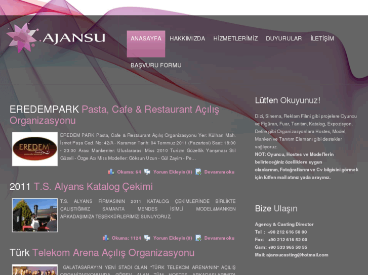 www.ajansu.com