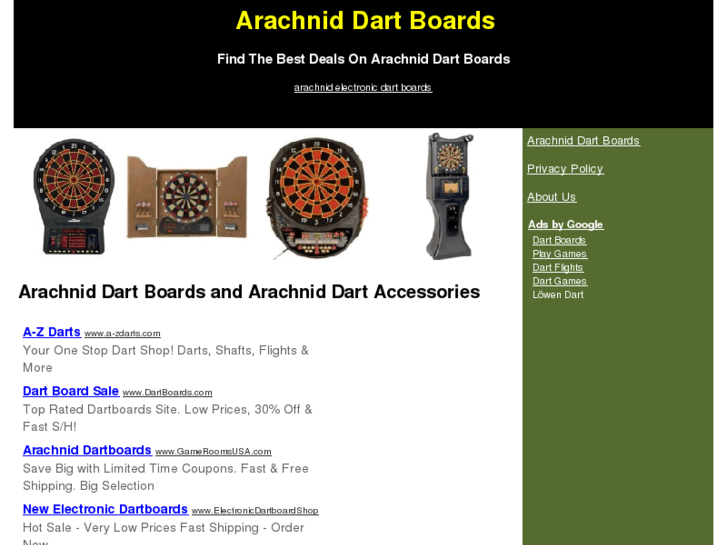 www.arachniddartboardsshop.com