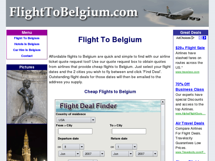 www.flighttobelgium.com