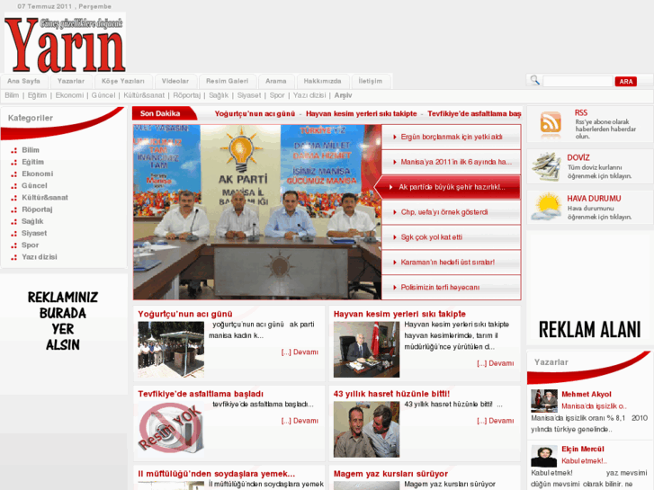 www.gazeteyarin.com