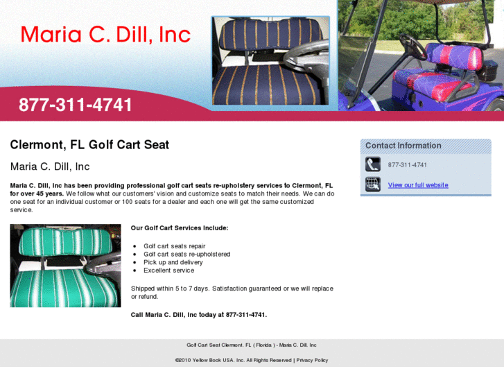 www.golfcartseatsclermont.com