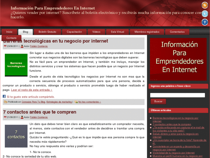 www.informacionparaemprendedoreseninternet.com