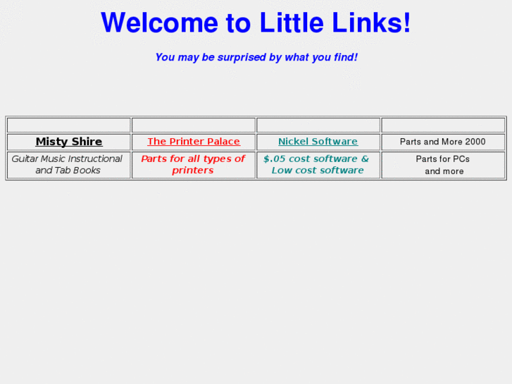 www.littlelinks.com